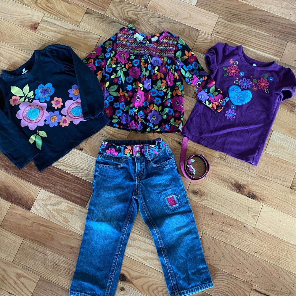 Baby Girl 5 pcs Matching set/bundle